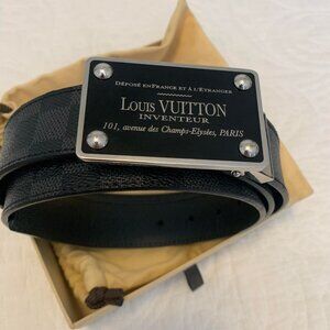 Louis Vuitton Inventeur Reversible Belt